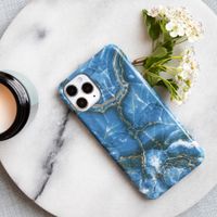 Selencia Maya Fashion Backcover iPhone 11 - Onyx Blue