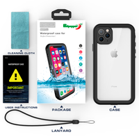 Redpepper Dot Plus Waterproof Backcover iPhone 11 - Zwart