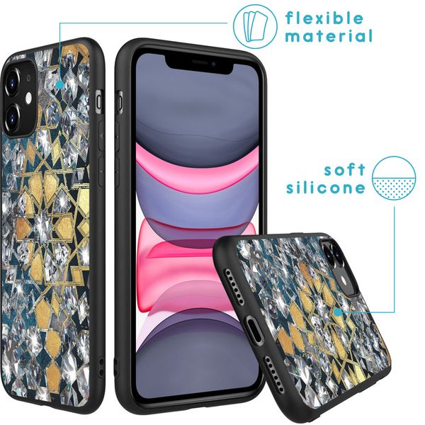 iMoshion Design hoesje iPhone 11 - Grafisch / Bling