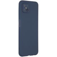 iMoshion Color Backcover Oppo Reno4 Z 5G - Donkerblauw