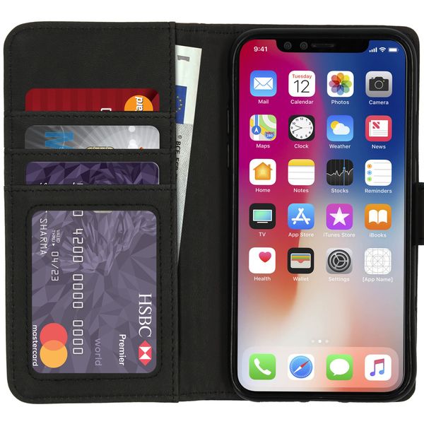 iMoshion Luxe Bookcase iPhone Xs / X - Rood