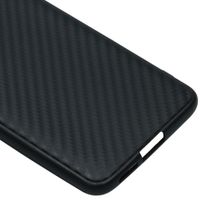 Carbon Softcase Backcover Xiaomi Poco F2 Pro - Zwart