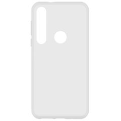 Softcase Backcover Motorola Moto G8 Plus - Transparant