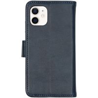 iMoshion Luxe Bookcase iPhone 12 Mini - Donkerblauw