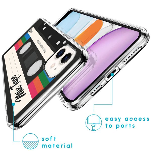 iMoshion Design hoesje iPhone 11 - Cassette