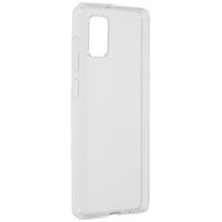 Softcase Backcover Samsung Galaxy A31 - Transparant