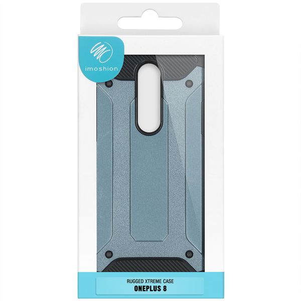 iMoshion Rugged Xtreme Backcover OnePlus 8 - Donkerblauw