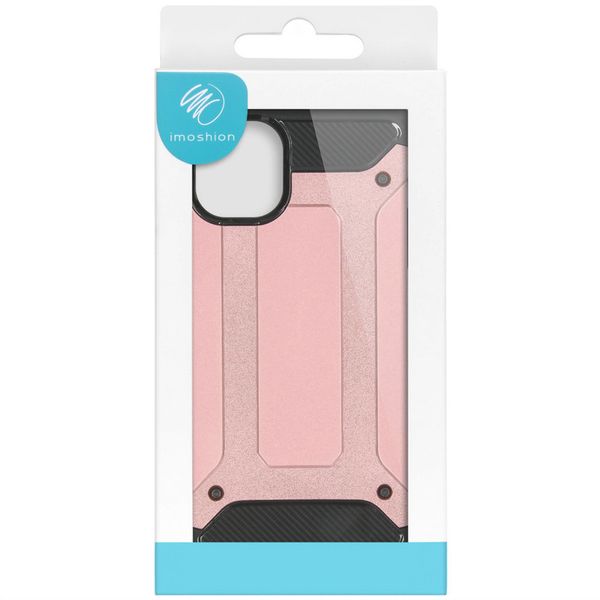 iMoshion Rugged Xtreme Backcover iPhone 12 (Pro) - Rosé Goud