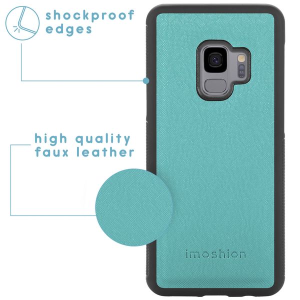 iMoshion Luxe Portemonnee Samsung Galaxy S9 - Turquoise