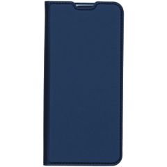 Dux Ducis Slim Softcase Bookcase Oppo Reno4 5G - Donkerblauw