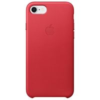 Apple Leather Backcover iPhone SE (2022 / 2020) / 8 / 7 - Red