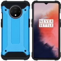 iMoshion Rugged Xtreme Backcover OnePlus 7T - Lichtblauw