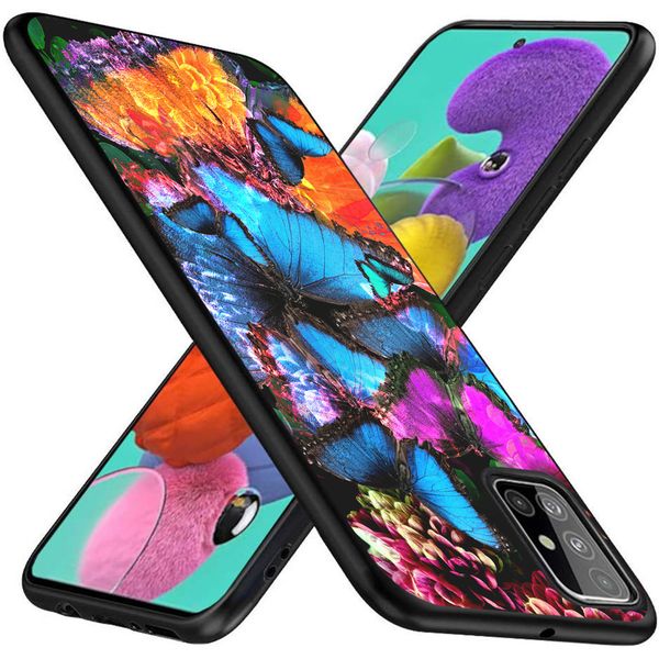 iMoshion Design hoesje Samsung Galaxy A51 - Jungle - Vlinder