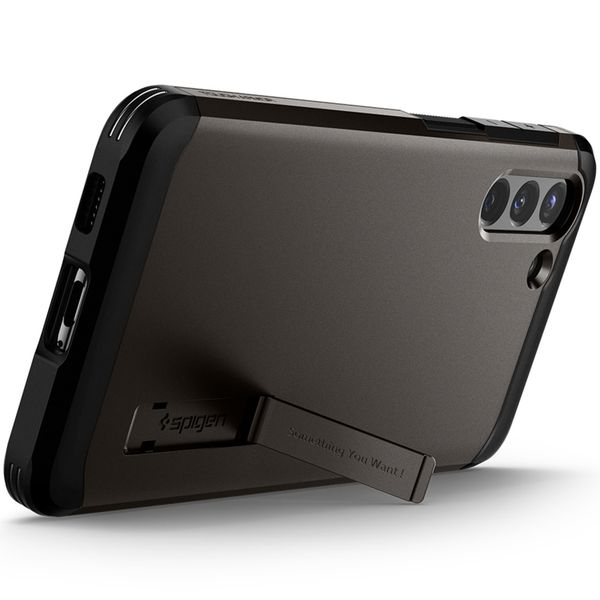 Spigen Tough Armor Backcover Samsung Galaxy S21 - Gunmetal