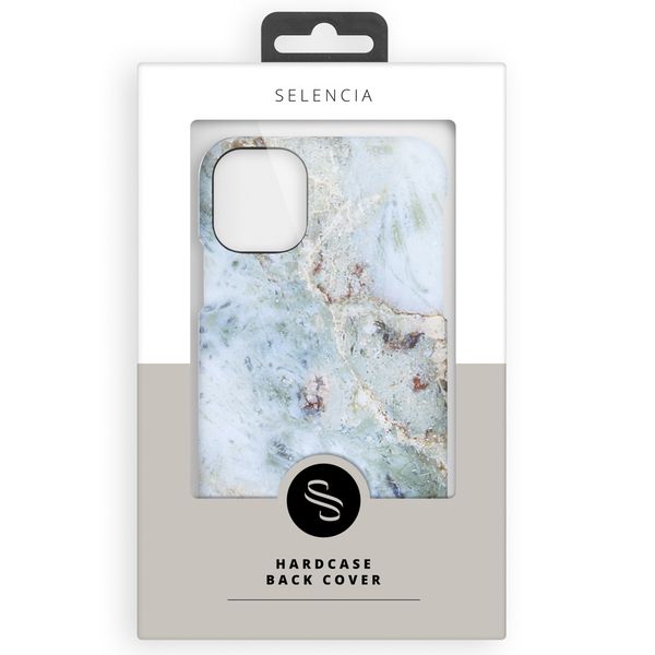 Selencia Maya Fashion Backcover Galaxy S21 Plus - Marble Blue