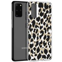 iMoshion Design hoesje Samsung Galaxy S20 Plus - Luipaard / Zwart