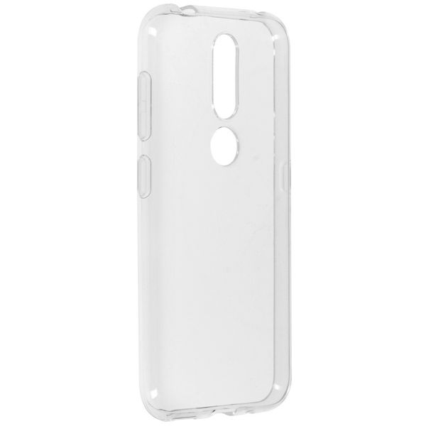 Accezz Clear Backcover Nokia 4.2 - Transparant