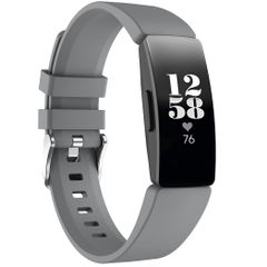 iMoshion Siliconen bandje Fitbit Inspire - Grijs