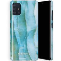 Selencia Maya Fashion Backcover Samsung Galaxy A71 - Agate Blue