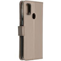 Accezz Wallet Softcase Bookcase Samsung Galaxy M30s / M21 - Goud