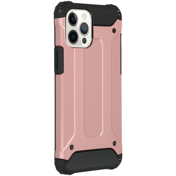 iMoshion Rugged Xtreme Backcover iPhone 12 Pro Max - Rosé Goud