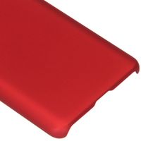 Effen Backcover Motorola One Vision - Rood