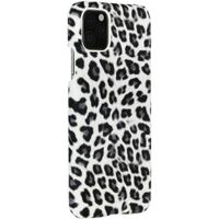 Luipaard Design Backcover iPhone 11 Pro Max - Wit