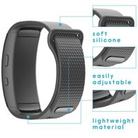 iMoshion Siliconen bandje Samsung Gear Fit 2 / 2 Pro - Grijs