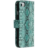 Slangenprint Bookcase iPhone SE (2022 / 2020) / 8 / 7 / 6(s)