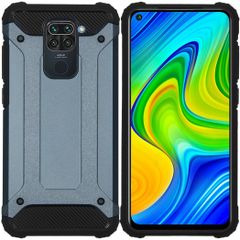 iMoshion Rugged Xtreme Backcover Xiaomi Redmi Note 9 - Donkerblauw