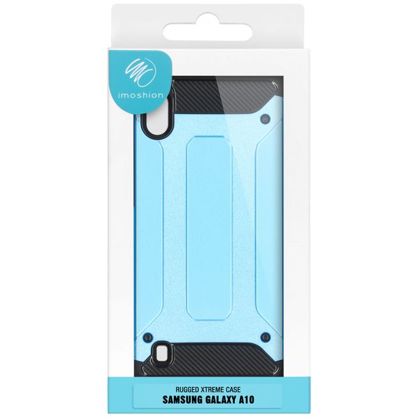 iMoshion Rugged Xtreme Backcover Samsung Galaxy A10 - Lichtblauw