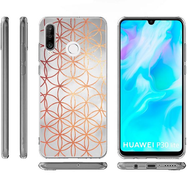 iMoshion Design hoesje Huawei P30 Lite - Ring / Zilver