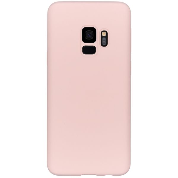 Accezz Liquid Silicone Backcover Samsung Galaxy S9 - Roze