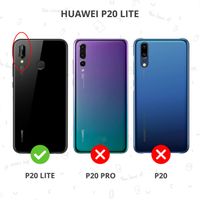 Design Softcase Bookcase Huawei P20 Lite