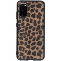 Hardcase Backcover Samsung Galaxy S20 - Luipaard