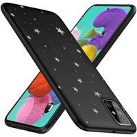 iMoshion Design hoesje Samsung Galaxy A51 - Sterren / Zwart