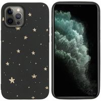 iMoshion Design hoesje iPhone 12 Pro Max - Sterren / Zwart