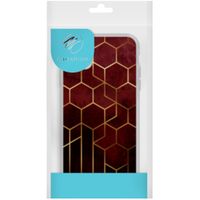 iMoshion Design hoesje Samsung Galaxy A71 - Patroon - Rood