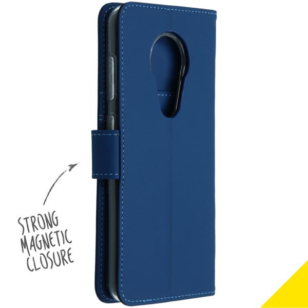 Accezz Wallet Softcase Bookcase Nokia 6.2 / Nokia 7.2 - Blauw