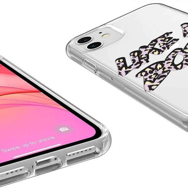 iMoshion Design hoesje iPhone 11 - Like A Boss - Paars / Zwart