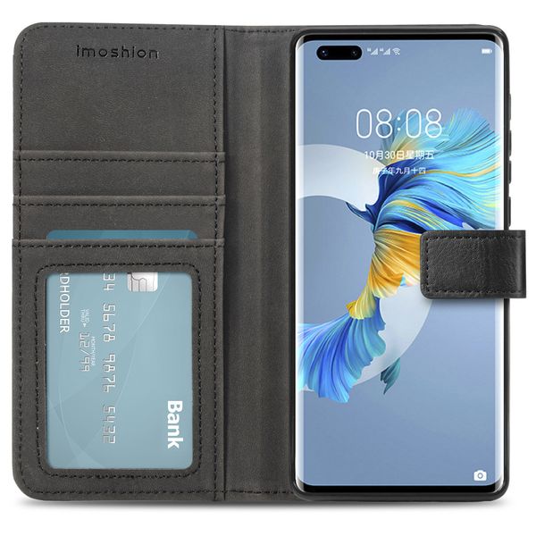 iMoshion Luxe Bookcase Huawei Mate 40 Pro - Zwart