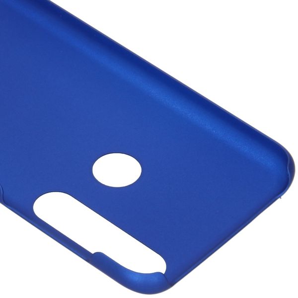 Effen Backcover Motorola Moto G8 Plus - Blauw