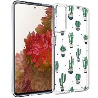 iMoshion Design hoesje Samsung Galaxy S21 - Cactus - Groen