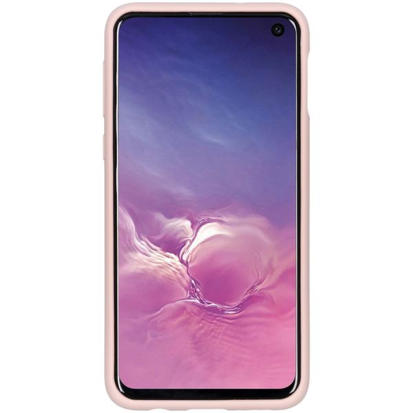 Accezz Liquid Silicone Backcover Samsung Galaxy S10e - Roze