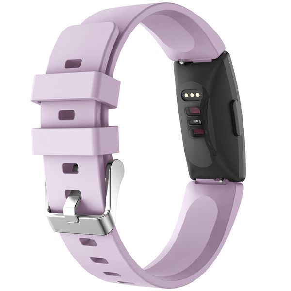 iMoshion Siliconen bandje Fitbit Inspire - Lichtpaars