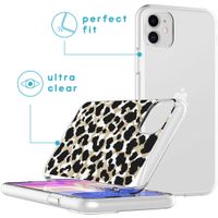 iMoshion Design hoesje iPhone 11 - Luipaard / Zwart