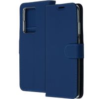 Accezz Wallet Softcase Bookcase Samsung Galaxy S20 Ultra - Blauw