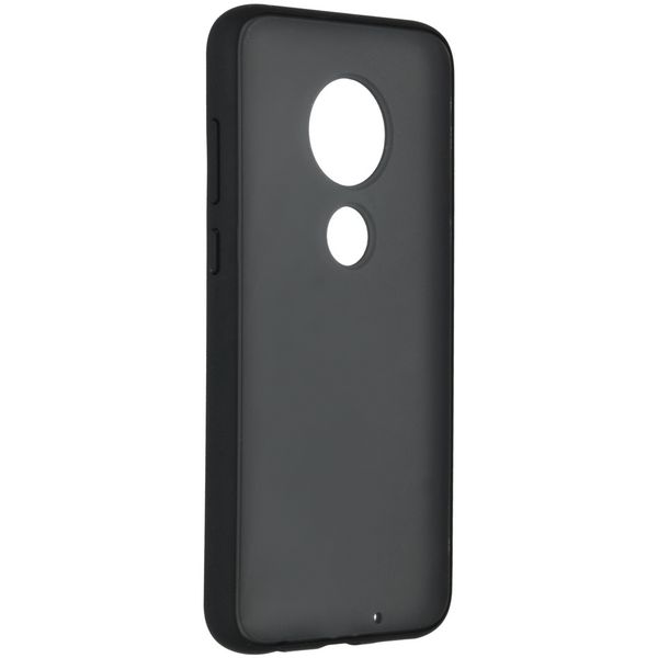 iMoshion Frosted Backcover Motorola Moto G7 / G7 Plus - Zwart