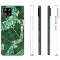 iMoshion Design hoesje Samsung Galaxy A42 - Grafisch Koper / Groen