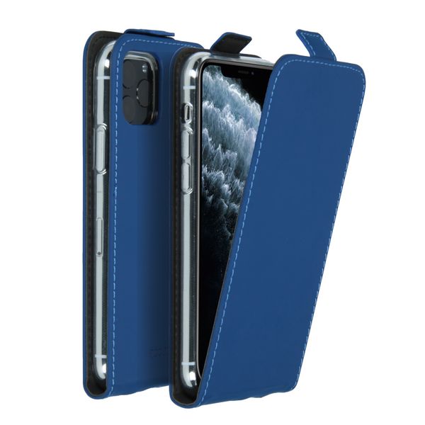 Accezz Flipcase iPhone 11 Pro - Blauw